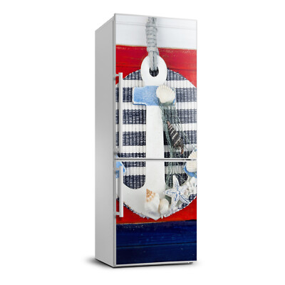 3D Wall Fridge Sticker Magnet Decor Refrigerator Wall Mural Modern Anchor