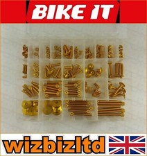 KTM SX 250 1992-2017 Gold Bikeit Faring and Screen Bolt kit