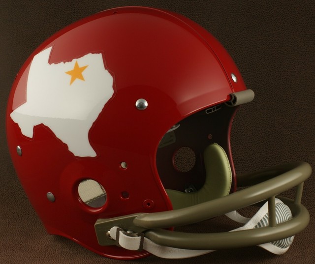 DALLAS TEXANS 19601962 NFL Riddell TK Suspension Football Helmet eBay