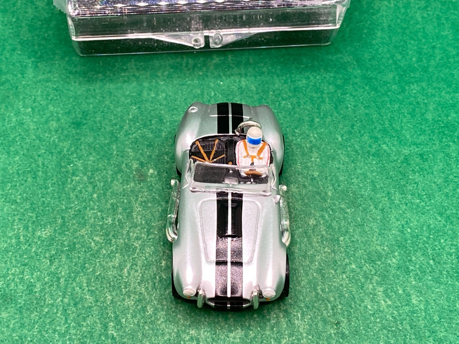 ORIGINAL ROAD RACE REPLICAS, 427 COBRA, SILVER/BLACK, TJET CHASSIS