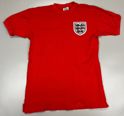 England Score Draw Shirt Retro Reissue Trikot #6 Bobby Moore Größe M Medium