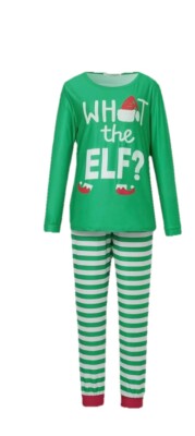 ENJOYNIGHT Weihnachten WHAT THE ELF WEIHNACHTEN PYJAMA 8-9 JAHRE NEU