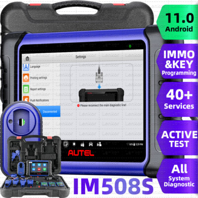 2025 Autel Maxiim IM508S Key Programming Bi-Directional Diagnostic Android 11.0