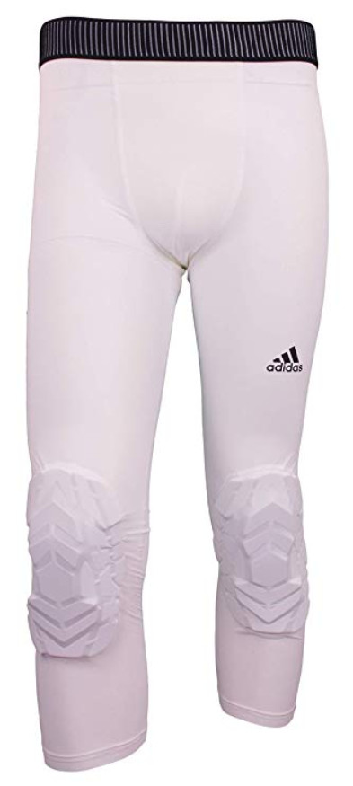 мужские баскетбольные колготки adidas с подкладкой в три четверти, варианты цвета и размера