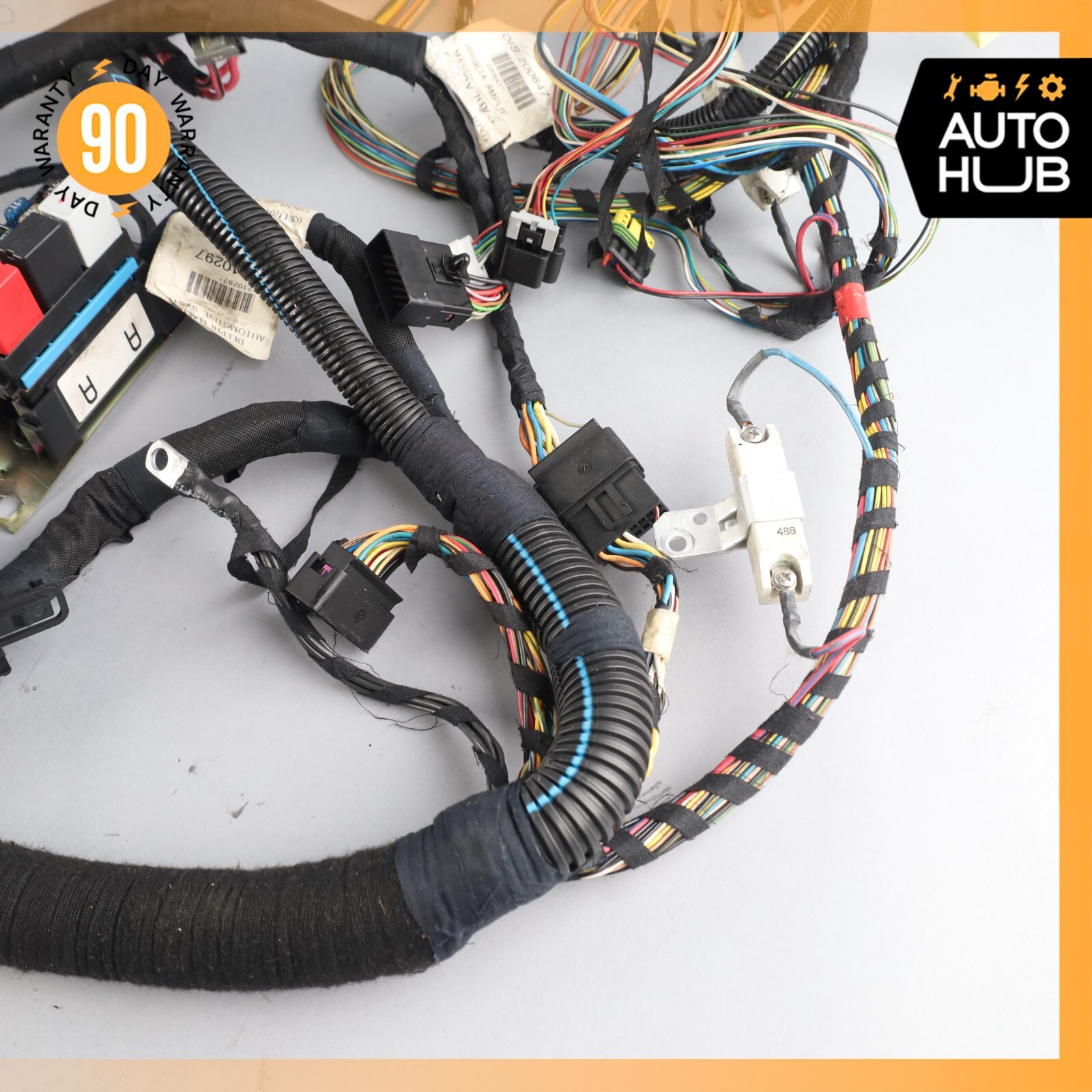 2005 Maserati M138 Coupe 4200 Right Trunk Lid Wire Wiring Harness Cable OEM 67k