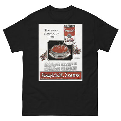 Vintage Advertising, 1927 Tomato Soup T-Shirt | eBay