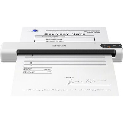 Epson WorkForce DS-70 Dokumentenscanner Einzugsscaner Mac OS Windows USB grau