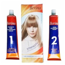 Berina Hair Straightener Cream Plus Neutralizer Straightening Straight Original