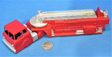 Fire Engine Die Cast  Large 2 Piece  American LaFrance Ladder Truck  1957 NIB