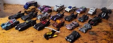 24 Hot Wheels Batmobile Batman The Riddler, The Penguin Cat Woman The Joker Cars