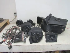14 POLARIS RZR XP 1000 ROCKFORD FOSGATE STEREO AUDIO PMX-2 SUB SPEAKERS #7578