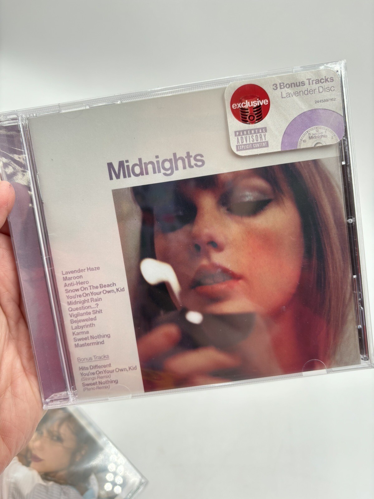 NEW Taylor Swift MIDNIGHTS Target Exc CD Lavender Disc 3 Bonus Tracks