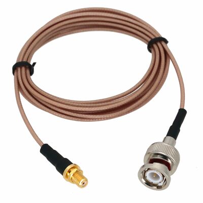 BNC to 10-32 Microdot Jack Cable For Ultrasonic NDT flaw detector RG178 6~33FT