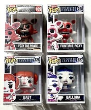 Bitty Pop! FNAF Sisters Ballora • Funtime Foxy • Circus Baby • Foxy The Pirate