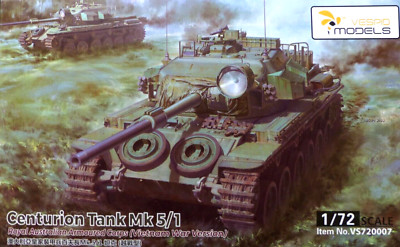 Vespid VS720007 - 1:72 Centurion Mk 5/1 Royal Australian Armoured Corps, Vietnam