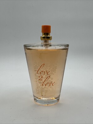 LOVE 2 LOVE ORANGE BLOSSOM + WHITE MUSK * Coty 3.4 Oz / 100 ml EDT Mostly Full
