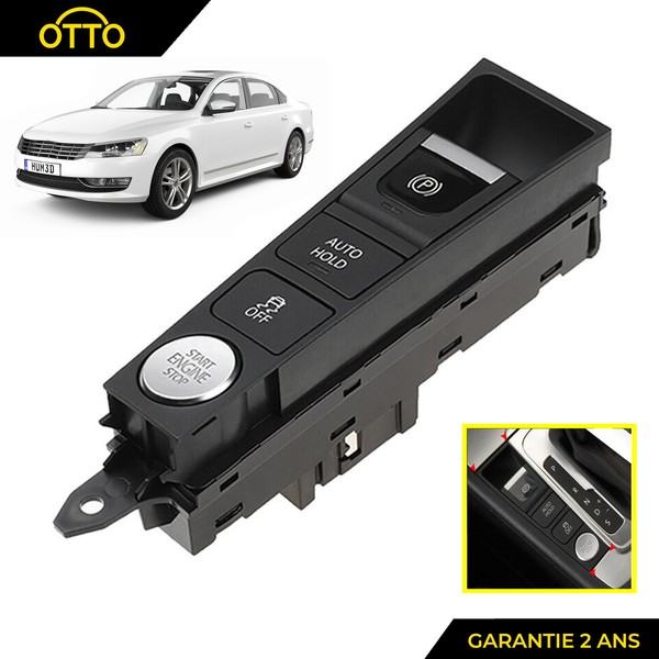 Schalter Bremse Rechts Hand- Parkplatz Nuckel VW Passat B7 3AB927137B 3AB927137A-image