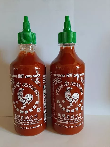 Huy Fong Original Sriracha Hot Sauce Chili Sauce 17oz 2 Pack eBay