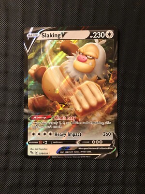slaking v pokemon card price Slaking V 058/078 Pokemon Go NM Fast Shipping