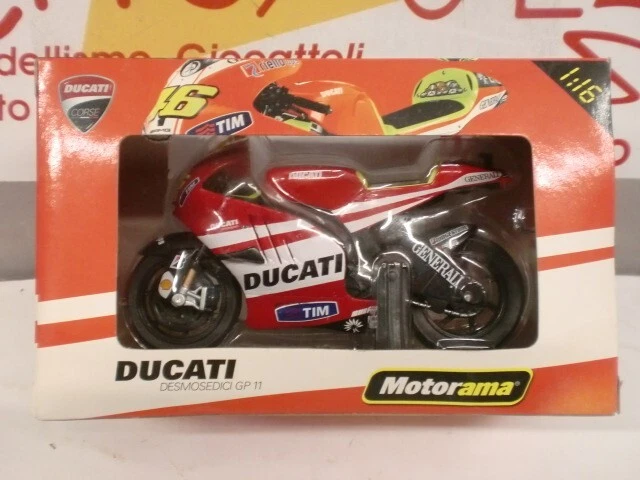 MOTORAMA 1/16 - MOTO GP DUCATI DESMOSEDICI 2011 VALENTINO ROSSI - Immagine 2 di 3