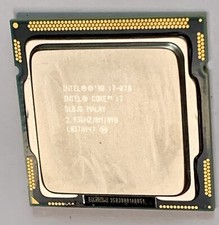 Intel Core Processor i7-870 2.93 GHZ
