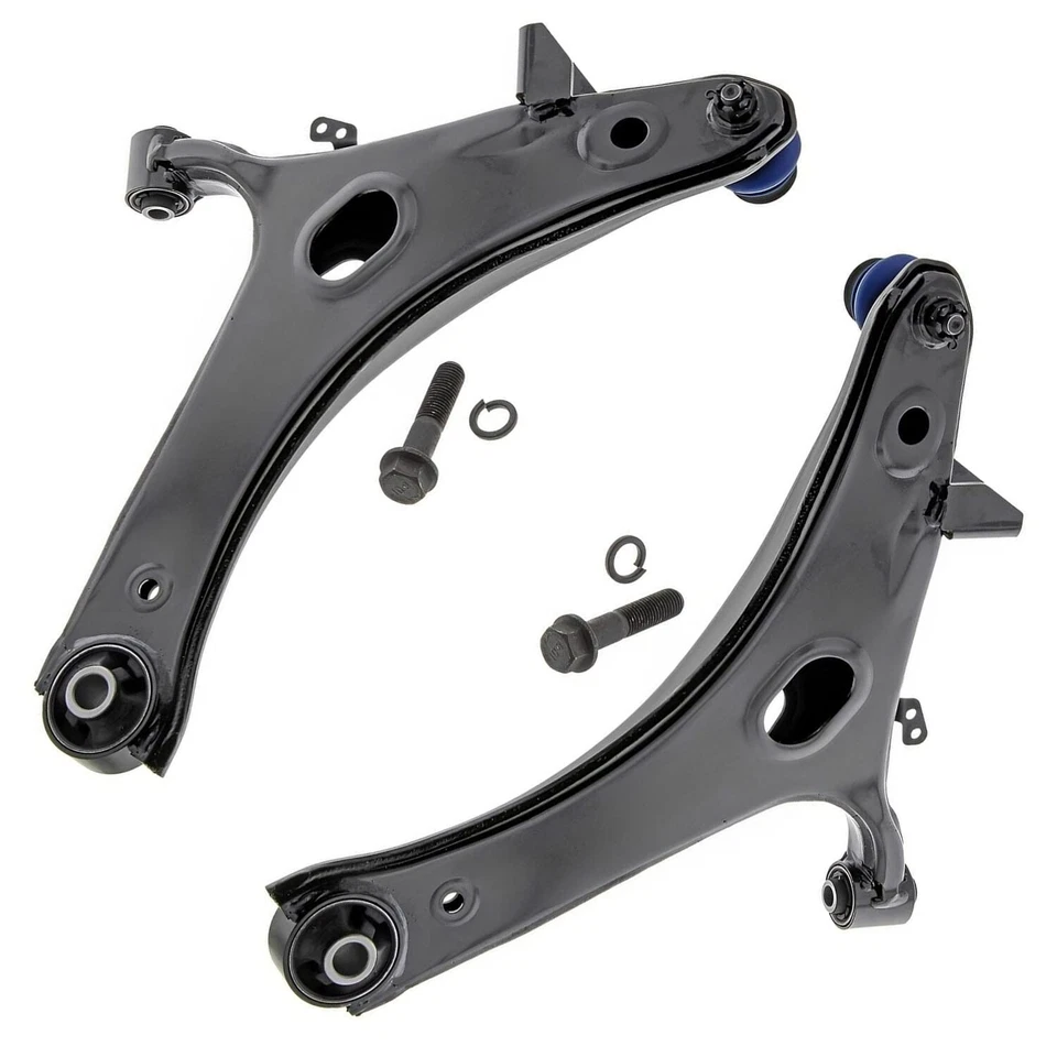 Front Lower Control Arms Tie Rod Ends Kit for 2011 2012 2013 2014 Subaru Impreza - Image 3 of 4