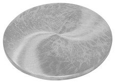 6" Flat Round Cast Iron Anvil Bench Block Jewelry Making Metal Forming Surface