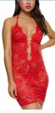 Ann Summers Kady Red Chemise Small 8 10