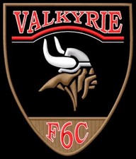 Honda Valkyrie Head F6C 2000cc Aufnäher iron-on patch