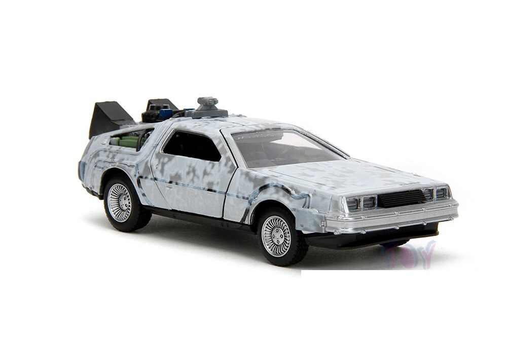 Back to the Future 1 DeLorean DMC Time Machine 1985 Movie Diecast