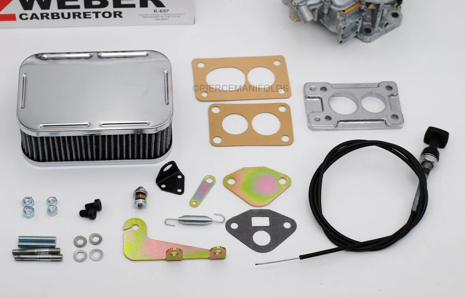 CONVERSIÓN WEBER 32/36 DGV K657 SE ADAPTA A CAMIONETA DATSUN L16 L20 510 610 Foto 2 de 4