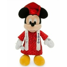MICKEY MOUSE 2020 GRADUATION PLUSH 14" DISNEY STORE NWT NEW SOLD OUT 