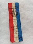 CHICAGO ILLINOIS 113th INFANTRY GAR CIVIL WAR CAMP LINCOLN ARMY REUNION RIBBON