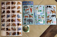Mixed Lot STICKOPOTAMUS Animals Stickers: Zoo, Pond Life, Farm Animals more