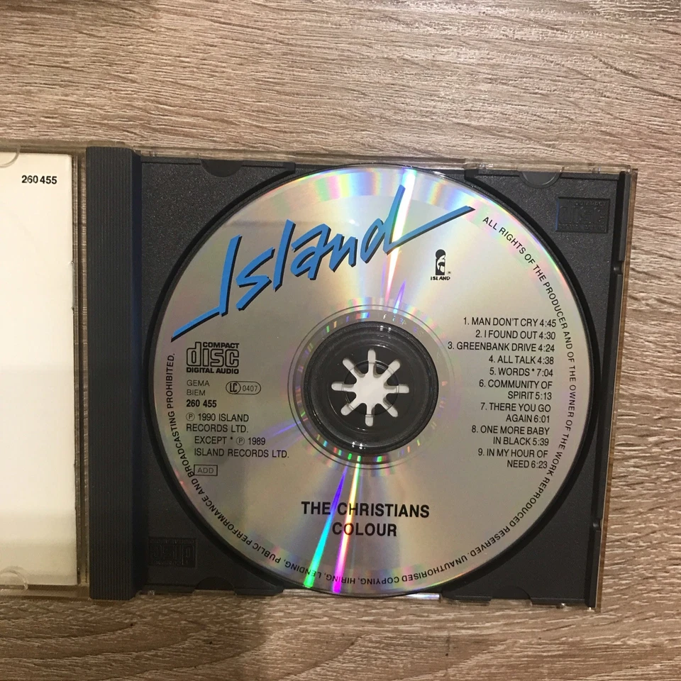 CD: The Christians - Colour 1990 E - Bild 2 von 3