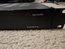 EA-AMP-SUB-1D-150 Subwoofer Amplifier, Episode Snap AV (Powers 2 Woofers) 