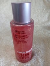VICTORIA'S SECRET PINK Love Shimmer This Kiss Fragrance Mist Spray 8.4 oz FS Ltd