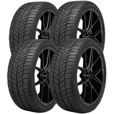 (QTY 4) 225/50ZR18 BFG g-Force Comp2 A/S Plus 99W XL Black Wall Tires