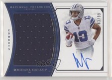 2018 Panini National Treasures 63/99 Michael Gallup #RMS-MGA Auto 8k4
