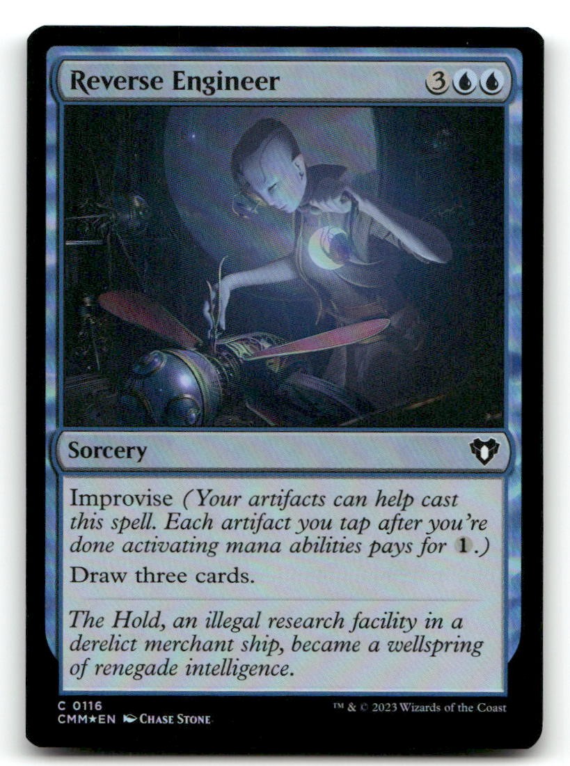 Reverse Engineer Foil Commander Masters 116 NM Magic