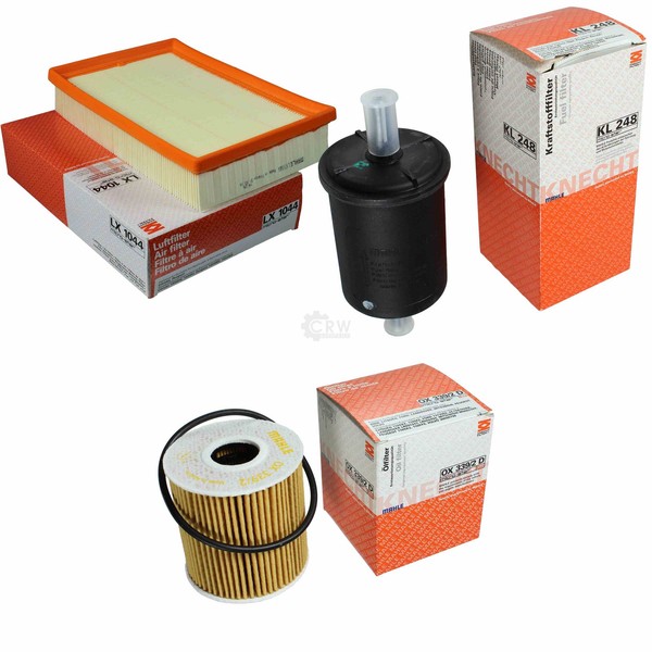 Mahle / Knecht Kraftstofffilter KL 248 Luftfilter LX 1044 ÖLfilter OX 339/2D-image