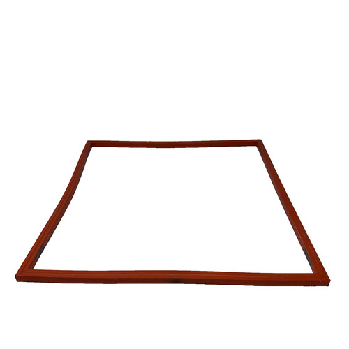 14.5" x 15.5" Red Silicone Rubber Gasket Door Seal for Industrial Oven/Steamer