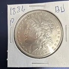 Morgan Dollar 1886 Philadelphia Uncertified Silver $1 Uncirculated US Coin