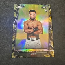 2026 Topps Chrome UFC Ramazan Temirov Radiating Rookies SSP