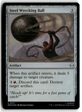 Steel Wrecking Ball 177 SPM FOIL C NM Magic: The Gathering
