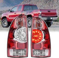 Pair Tail Lights Assembly Set for 2005-2014 2015 Toyota Tacoma Pickup Truck Repl
