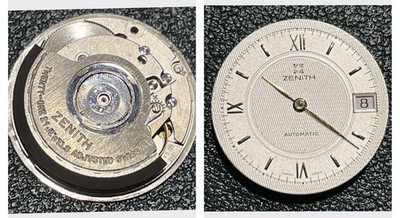 Zenith Automatikwerk funktioniert ETA Valjoux 2892 Perfect Dial PN