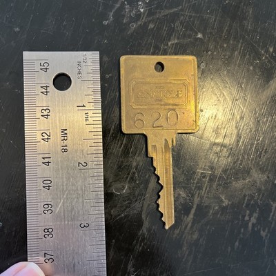 Vintage Hotel Motel Room Key 70S And 80S Large Square Anatole, Dallas, Texas