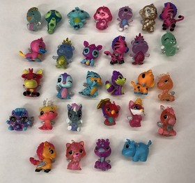 Lot Of 141 Mixed Hatchimals Colleggtibles: Purple, Gold, Silver, Green, Wings +