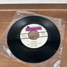 Sego Brothers & Naomi, The Joke / Is Life Worth The Living 7" Vinyl Record 45RPM
